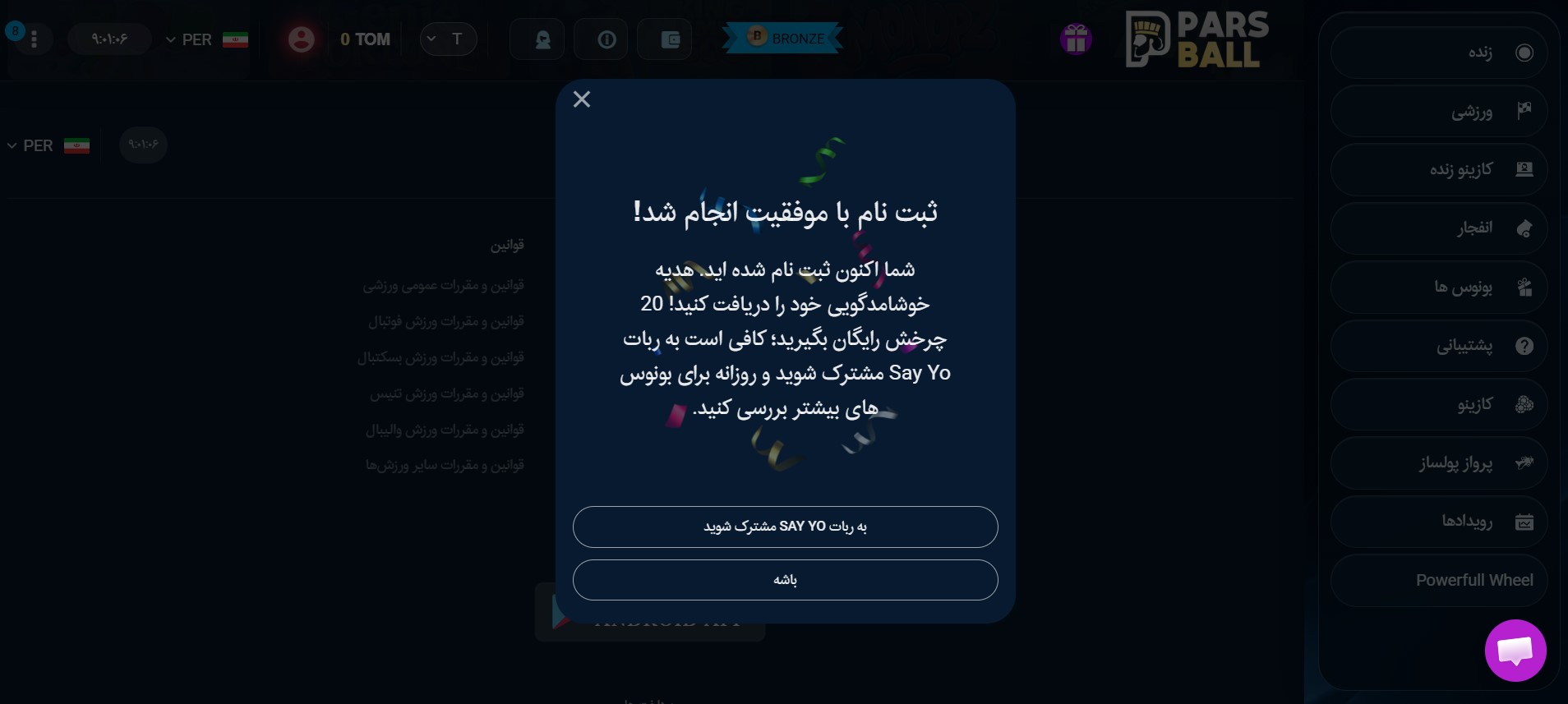تغییر زبان سایت تغییر زبان سایت